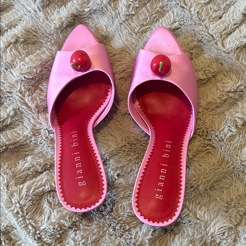 Gianni Bini Cherry Heels